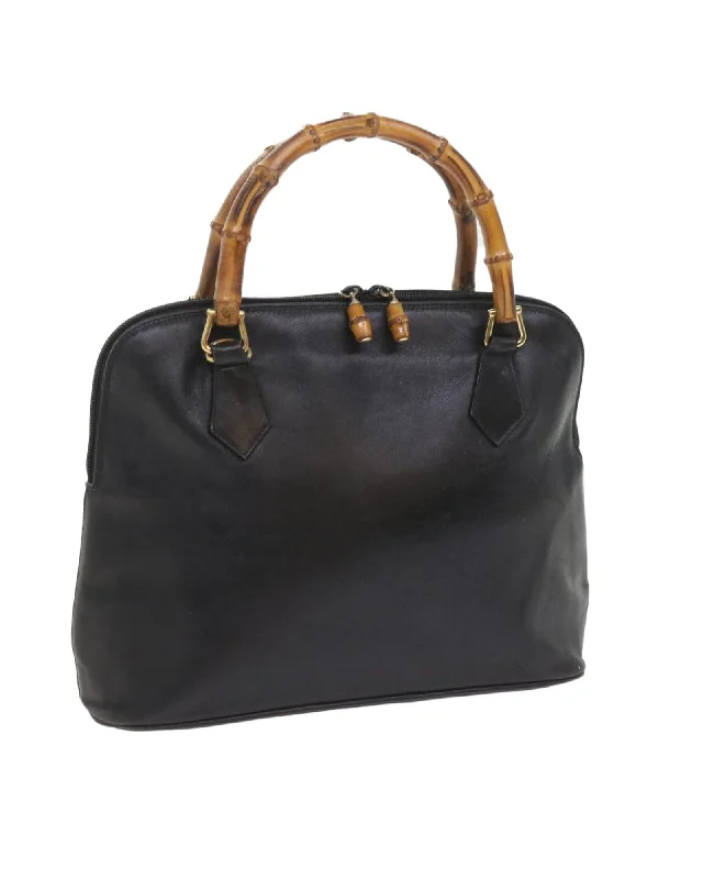 Upgrade Your Look With Fashionable BagsCyber Monday Discounts On Bags Gucci Bamboo Top Handle Bag Black Leather Upgrade Your Look With Fashionable BagsCyber Monday Discounts On Bags Gucci Bamboo Top Handle Bag Black Leather