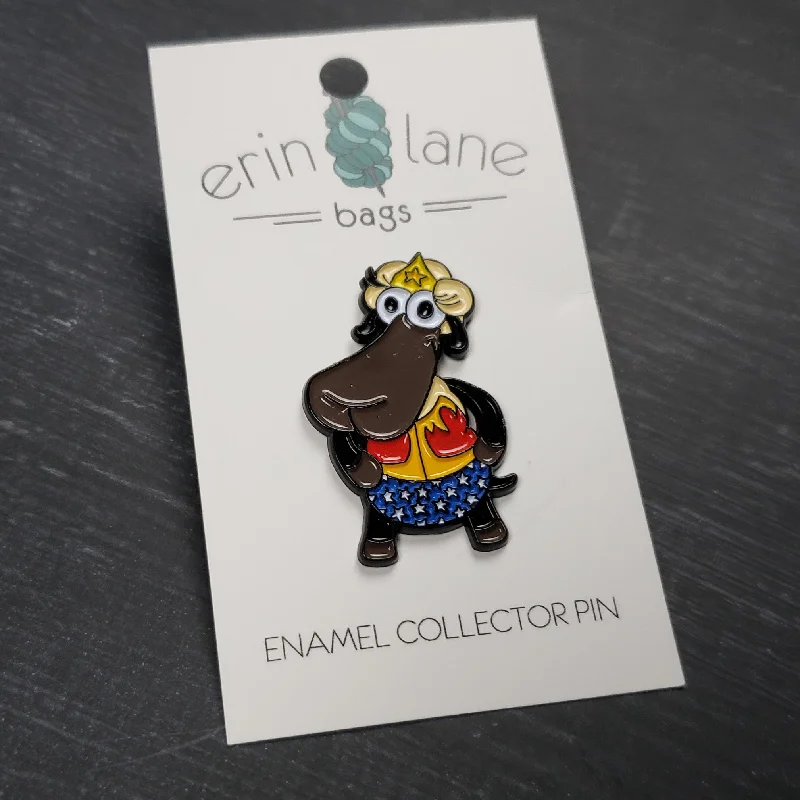 Upgrade Your Look With Our Exclusive Bag DealsLightweight And Affordable Bags Enamel Pin in Wonder Woman Sheeple Upgrade Your Look With Our Exclusive Bag DealsLightweight And Affordable Bags Enamel Pin in Wonder Woman Sheeple