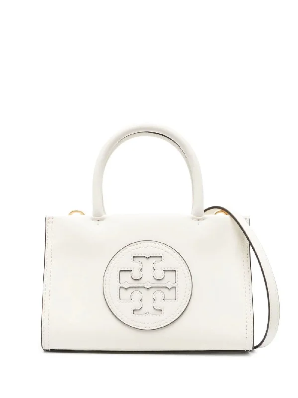 Tory Burch Women's Ella Bio Mini Tote, Warm White