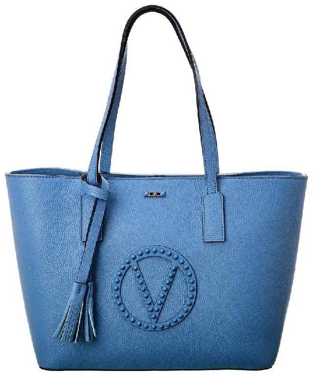 Valentino By Mario Valentino Soho Rock Leather Tote