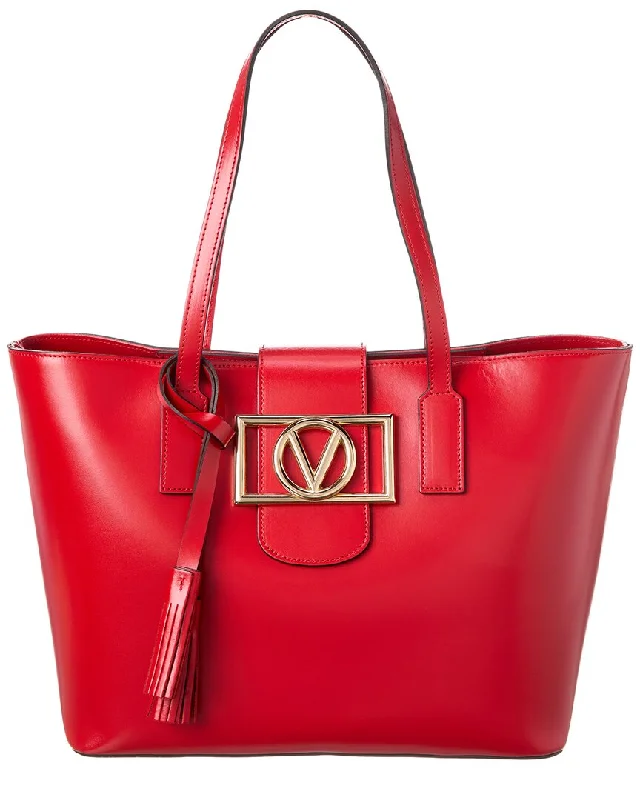 Valentino By Mario Valentino Marion Leather Tote