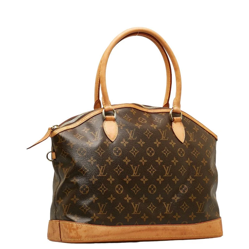 Louis Vuitton Monogram M40104 Handbag Leather Brown  & Gentlemen