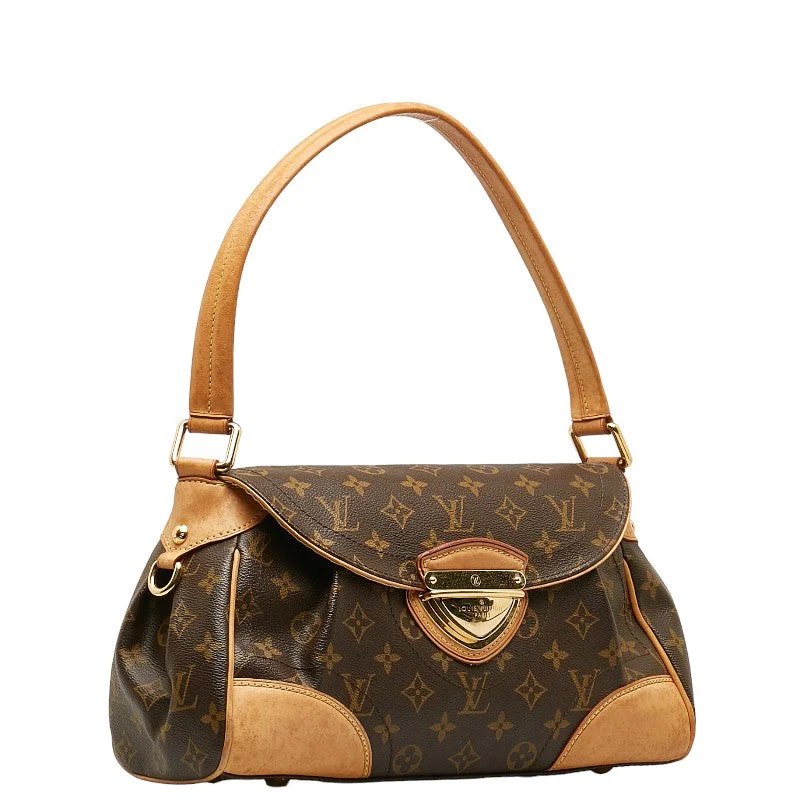 Louis Vuitton Monogram M40121 Handbag PVC/Leather Brown