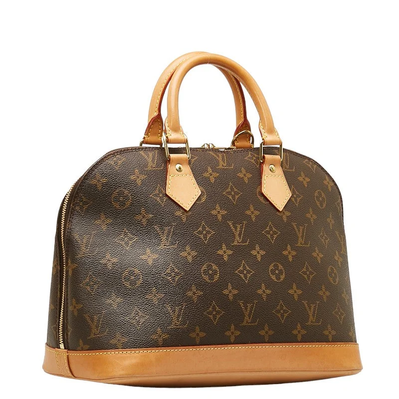 Louis Vuitton Monogram M53151 Handbag PVC/Leather Brown