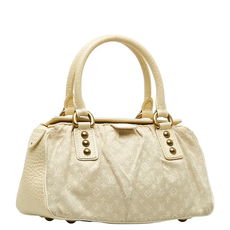 Louis Vuitton Monogram Mini M40061 Handbag Leather/Candy Dune Beige Ladies, Paris