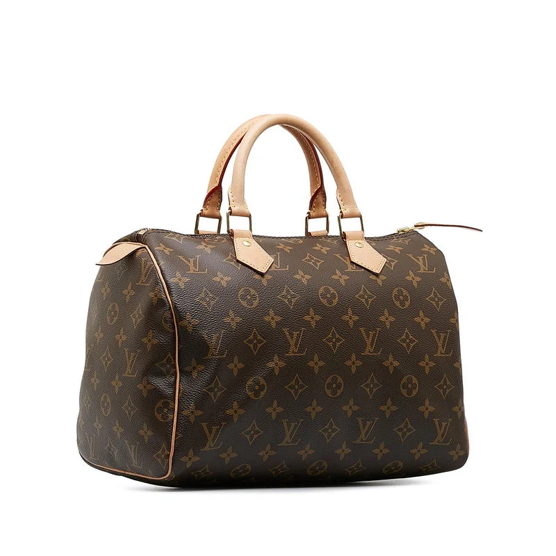 Louis Vuitton Monogram M41108 Handbag Leather Brown