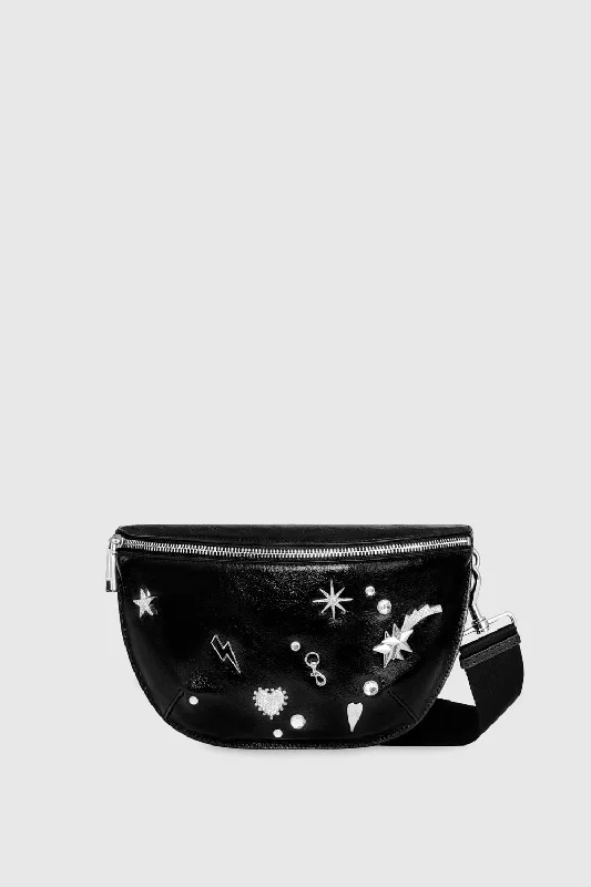 Darren Belt Bag With Celestial Studs