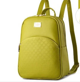 fruit green backpack