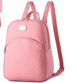 pink backpack