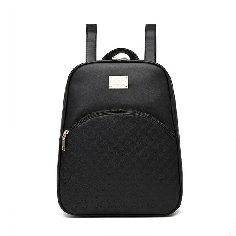 black backpack