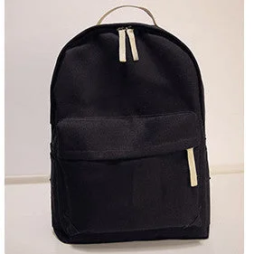 Canvas Zipper Black