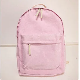 Canvas Zipper Pink