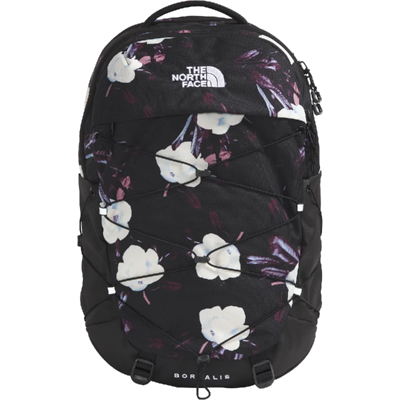 4FI-TNF Black Flowers Print