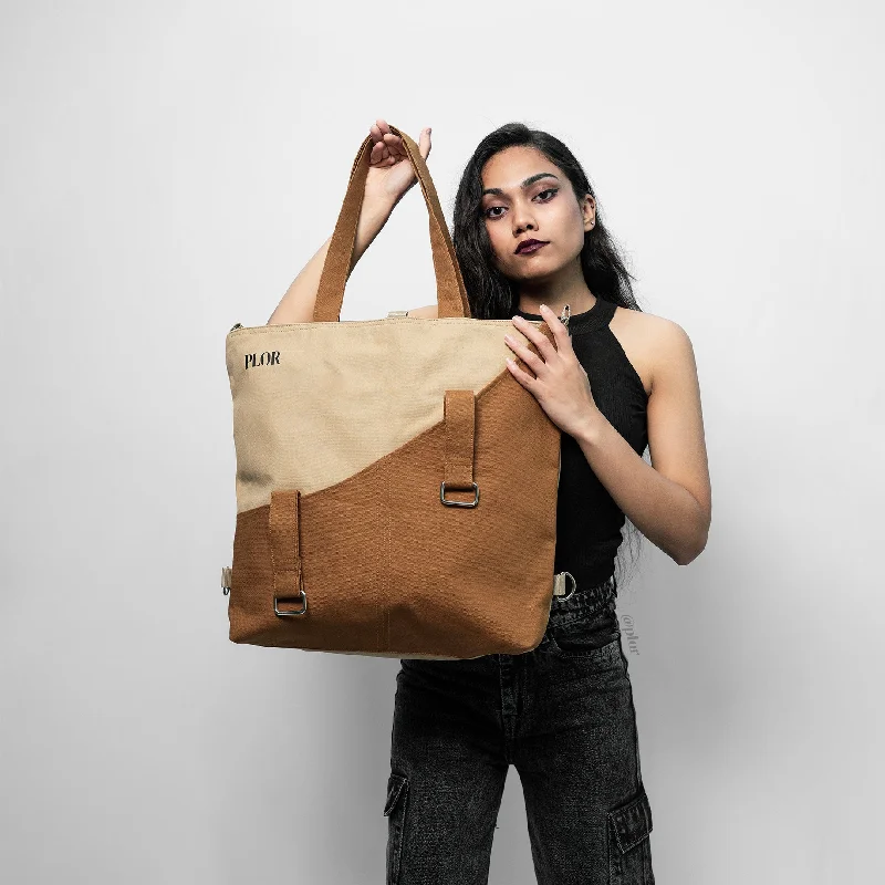 Dune Brown Tote Bag