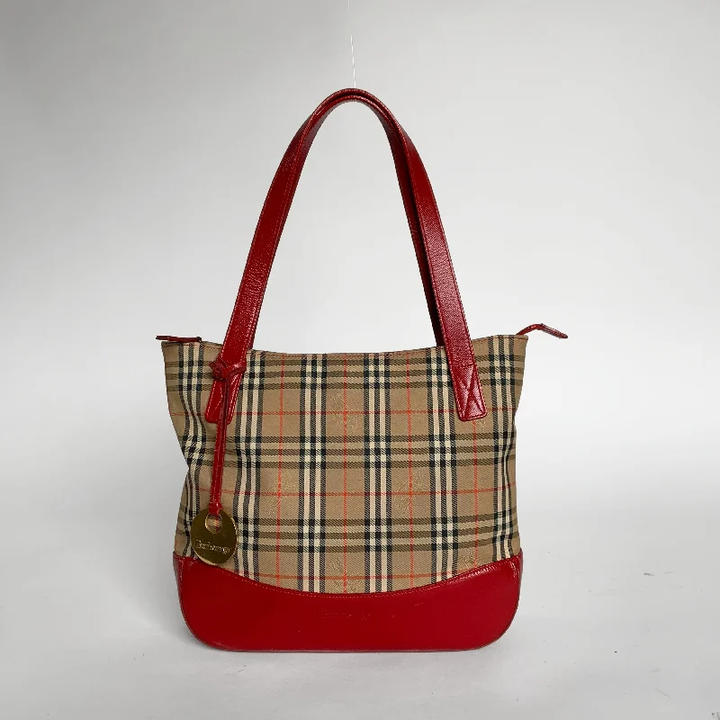 Burberry Tote Monogram Canvas