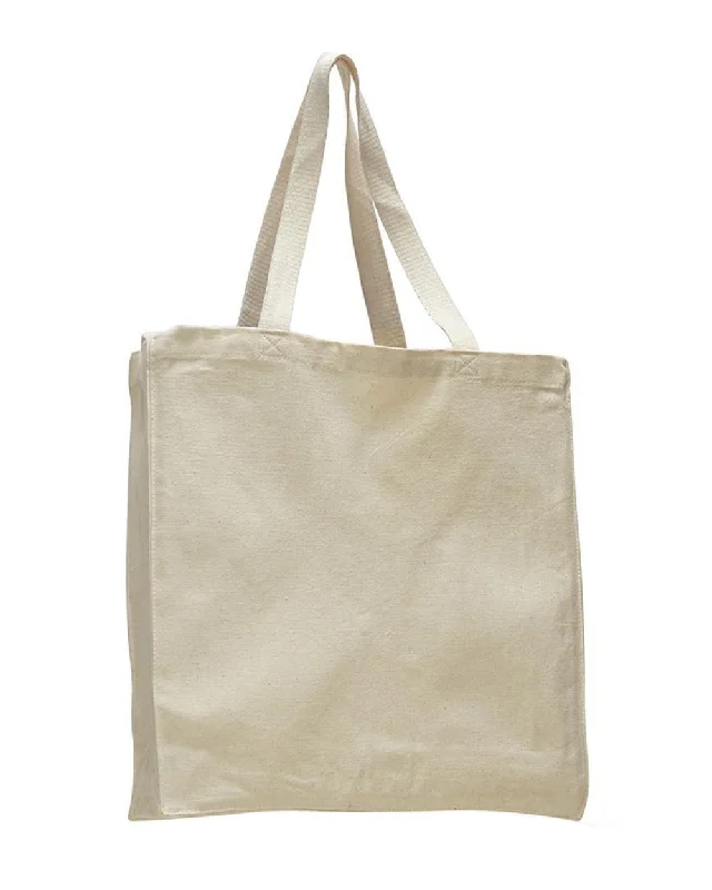 Canvas Shopper Bag W/ Full Gusset - TF230