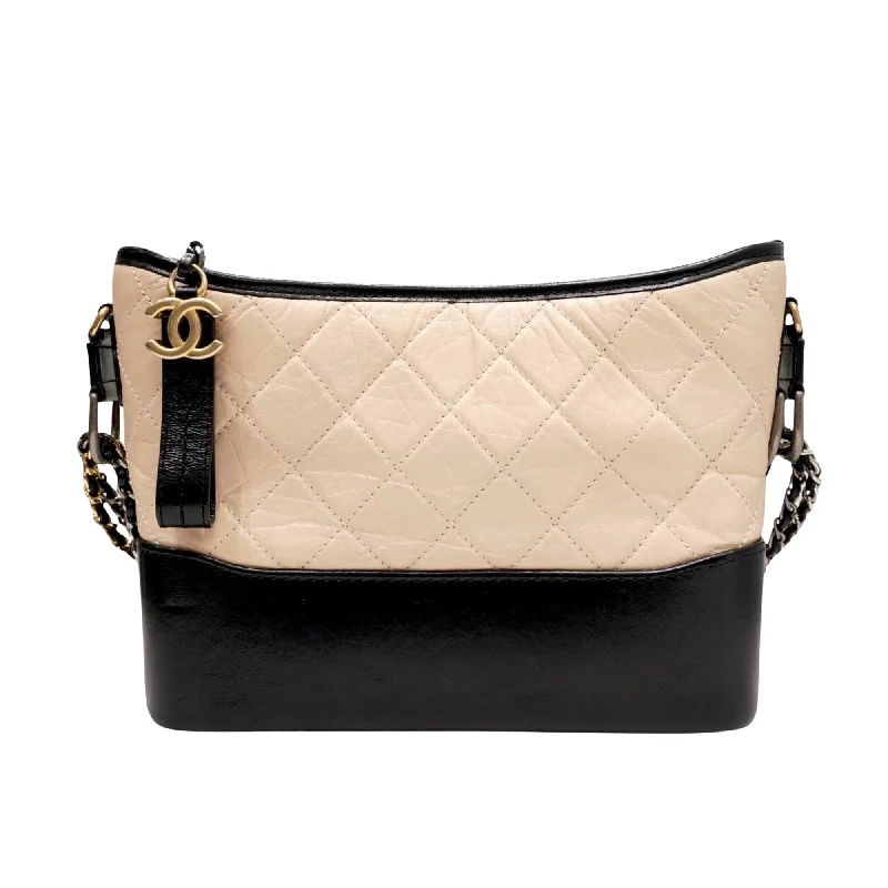 Chanel Gabrielle  Leather Shoulder Bag (Pre-Owned)