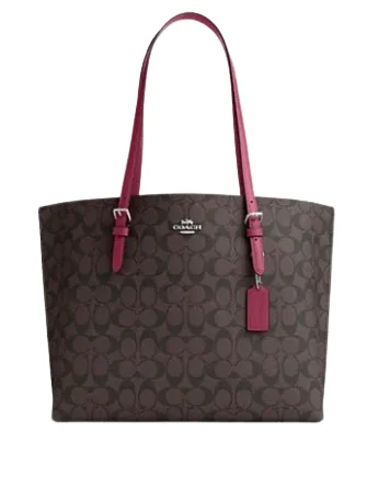 Coach Mollie Tote In Signature Canvas