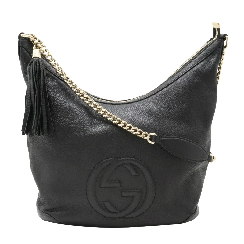 Gucci Soho  Leather Shoulder Bag (Pre-Owned)