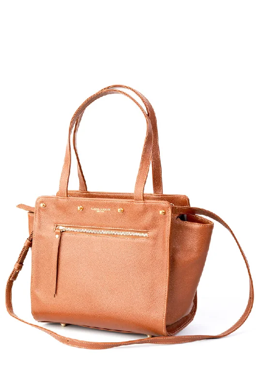 Lizzie Italian Chestnut Alpina Leather Handbag