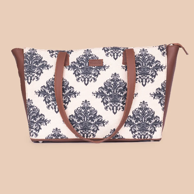 Mughal Motif Office Tote Bag