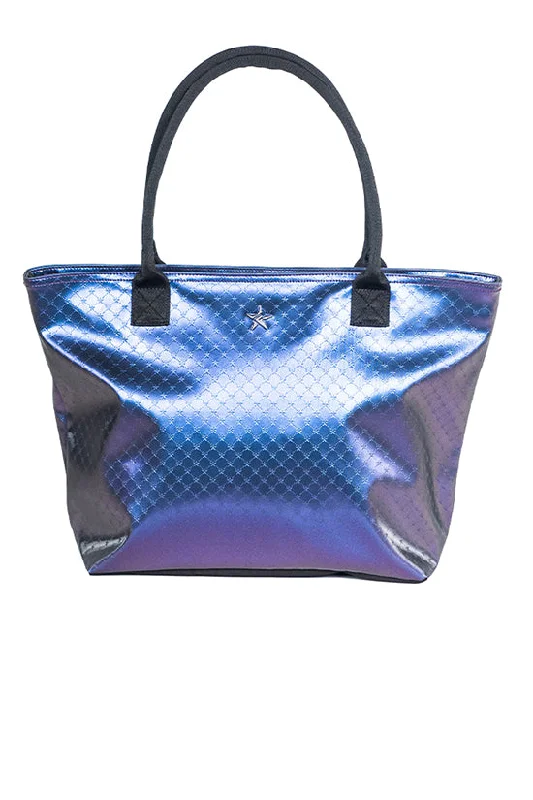 Embossed in Purple Rebel Tote Bag