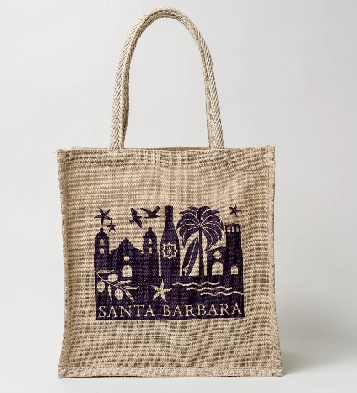 Santa Barbara Skyline Tote