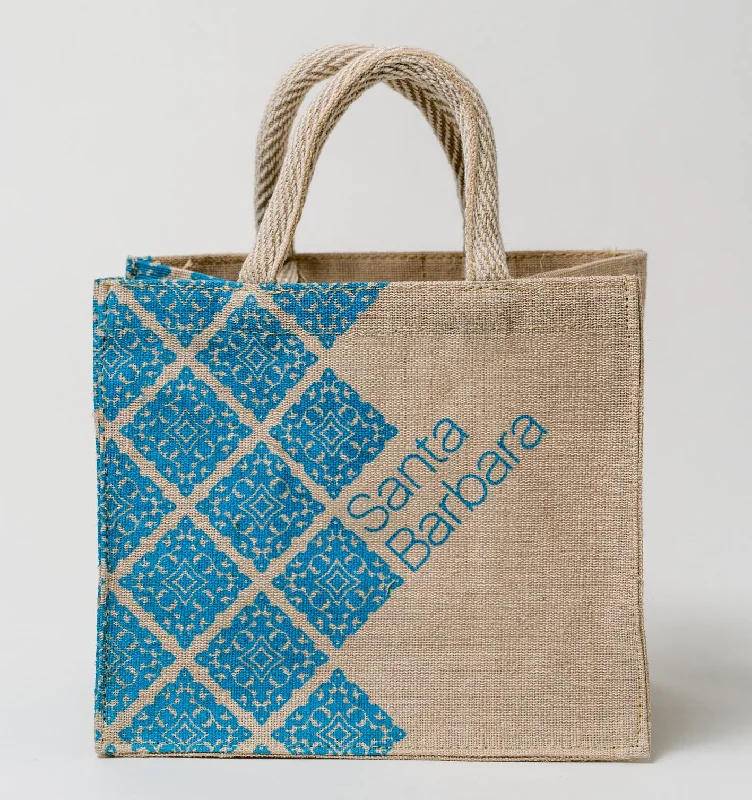 Santa Barbara Tile Small Tote