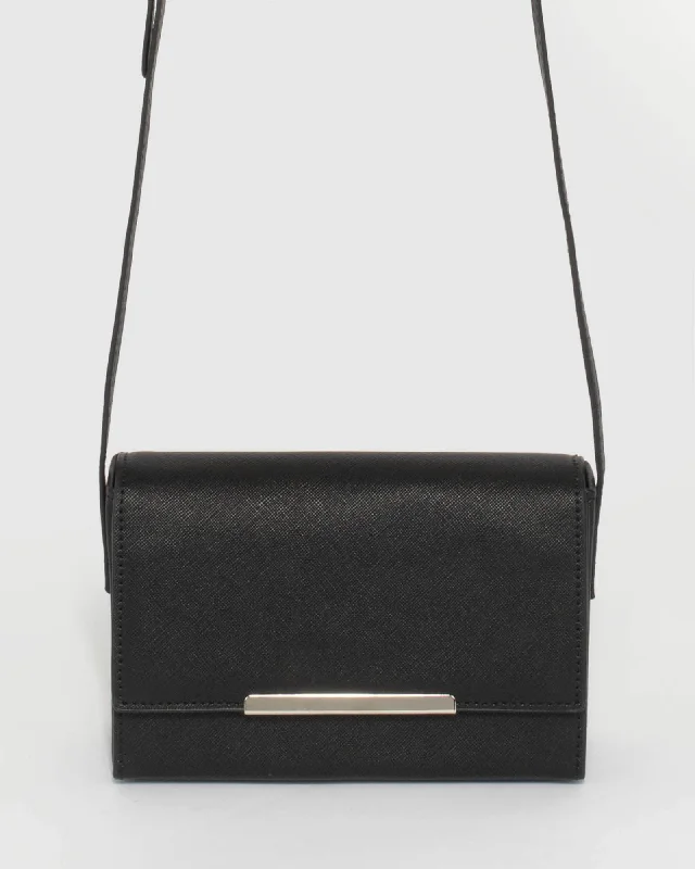 Black Tyler Crossbody Bag