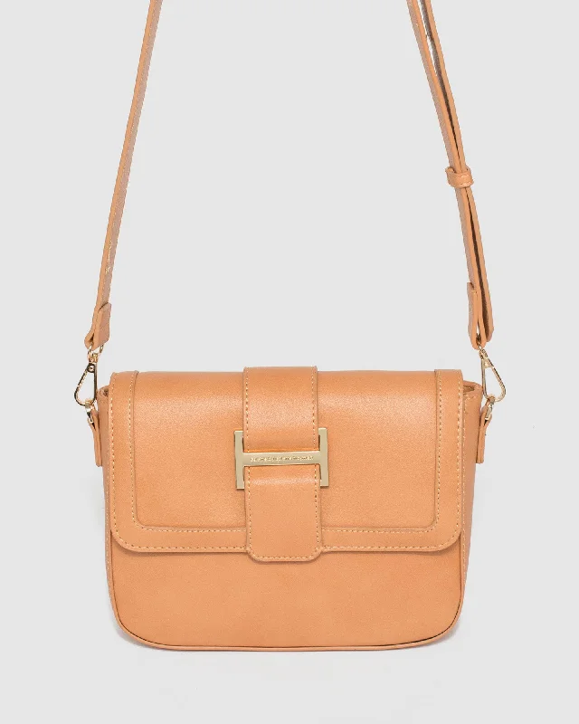 Caramel Corlee Crossbody Bag