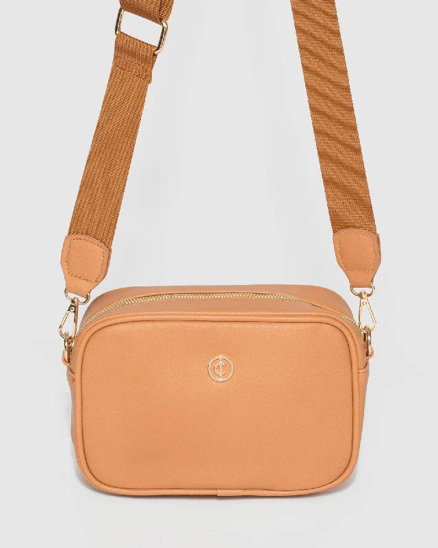 Caramel Hettie Crossbody Bag