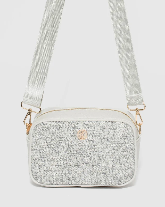 Grey Crossbody Bag