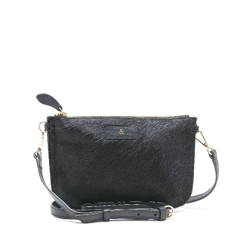 IZZY Cross Body Bag / Clutch - Black