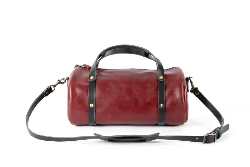 JANE LEATHER CROSSBODY - LARGE - OXBLOOD - IN STOCK