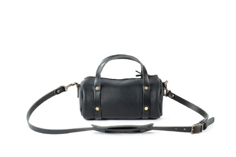 JANE LEATHER CROSSBODY - SMALL - BLACK