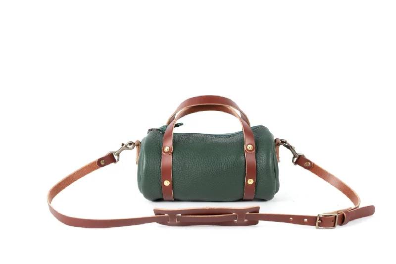 JANE LEATHER CROSSBODY - SMALL - FOREST GREEN - IN STOCK