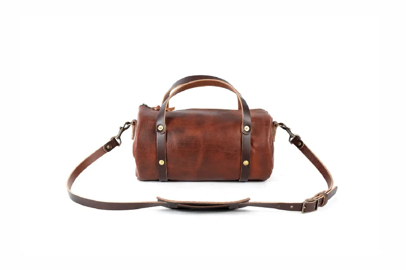 JANE LEATHER CROSSBODY - SMALL - WHISKY BISON