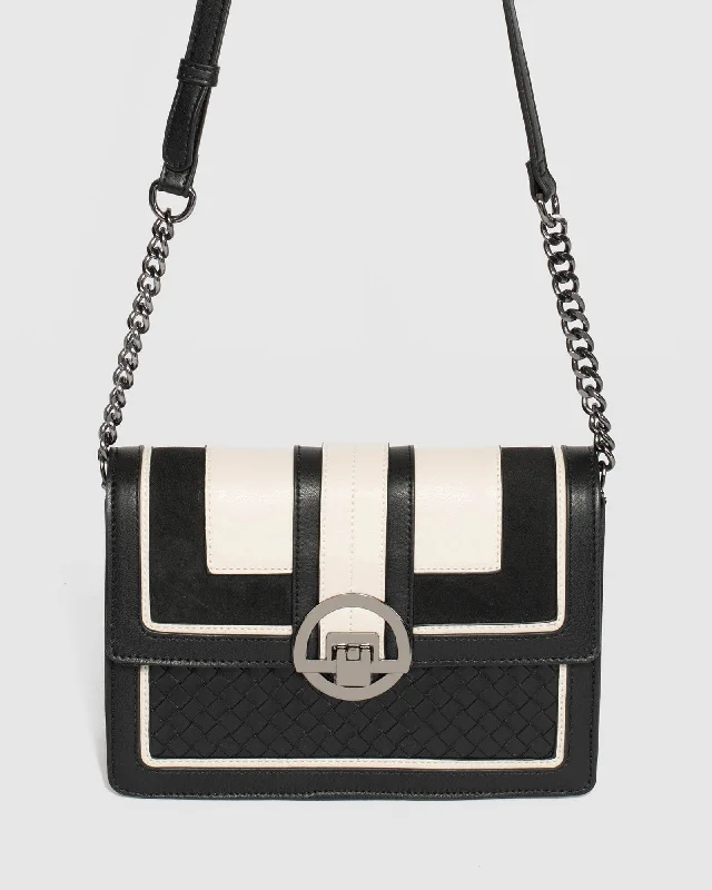 Multi Colour Orsola Lock Crossbody Bag