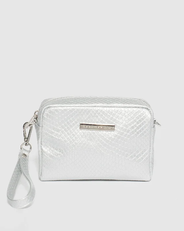 Silver Suri Crossbody Bag