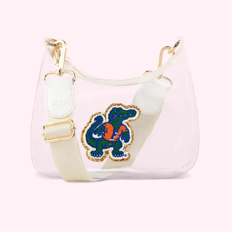 University of Florida Clear Curved Crossbody Bag