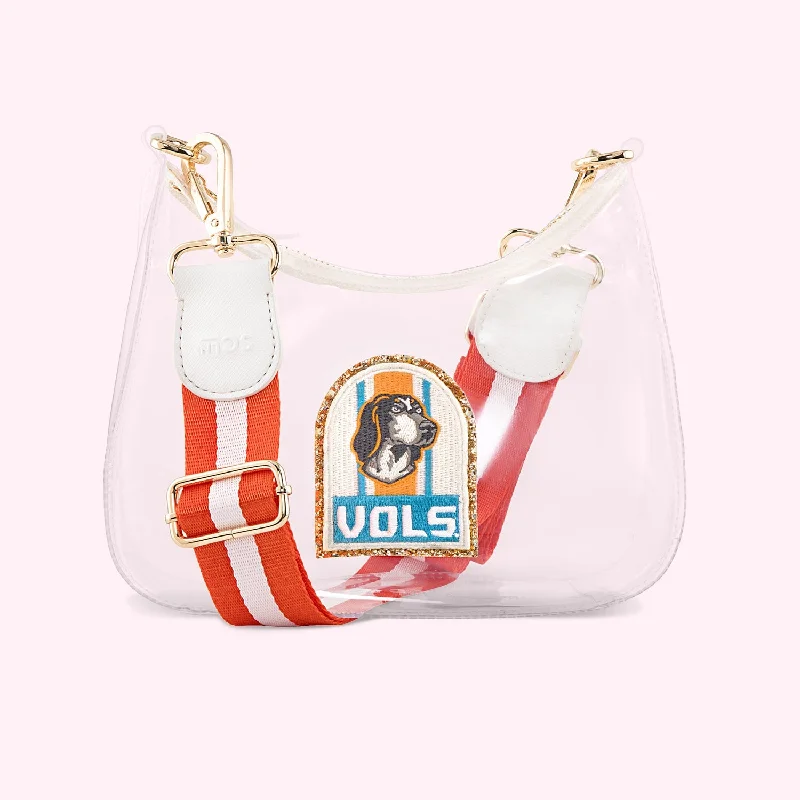 University of Tennessee Clear Curved Crossbody Bag