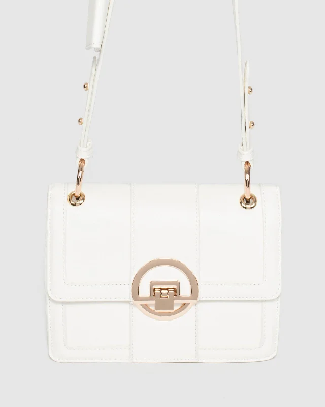 White Sierra Pouch Crossbody Bag