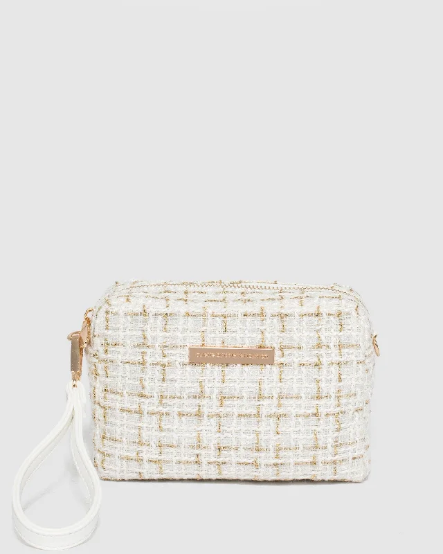 White Suri Crossbody Bag