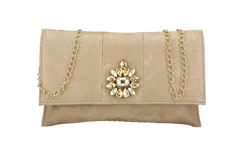 LADIES EMBELLISHED CLUTCH 913108