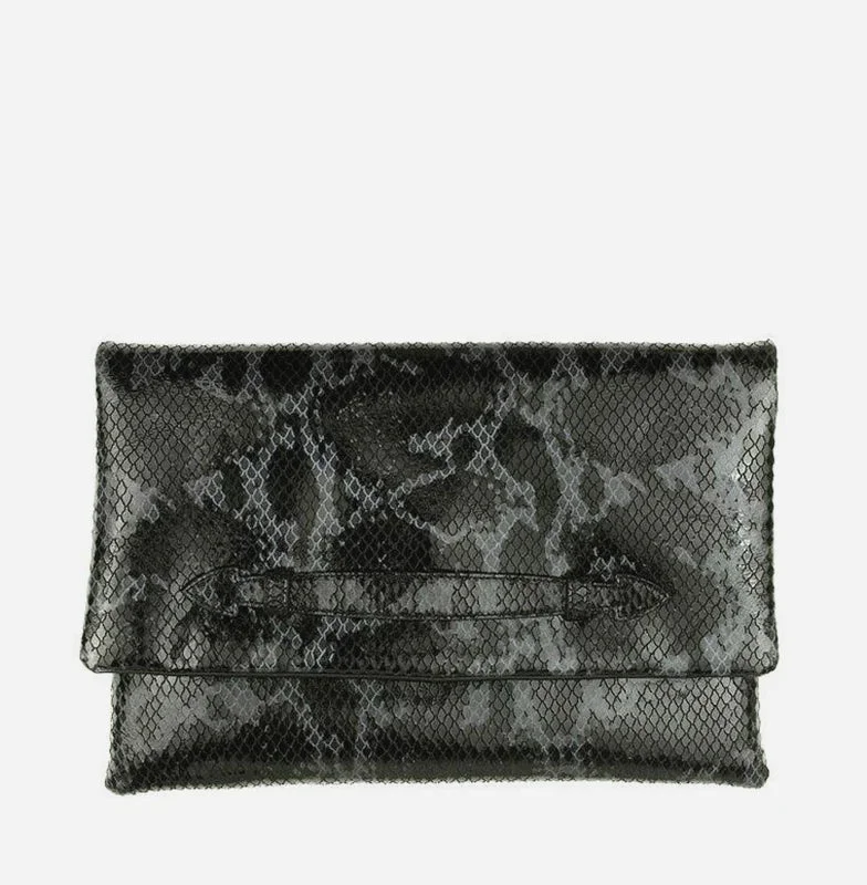 CHIARA OVERSIZED CLUTCH - MARBLE