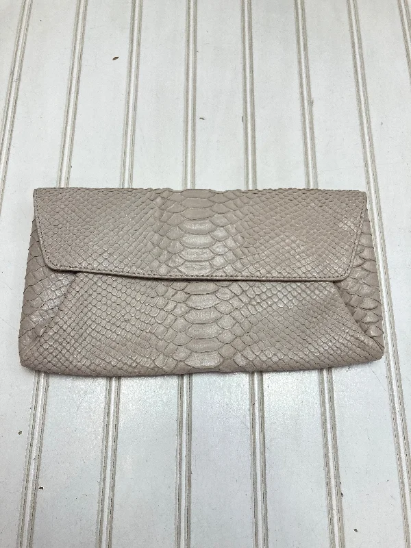 Clutch Leather By Ann Taylor, Size: Small