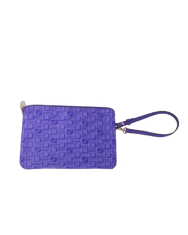 St. Folio Zipper Pouch in Purple