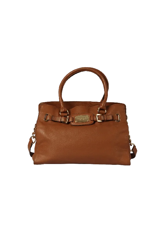 LEATHER BELTED BAG