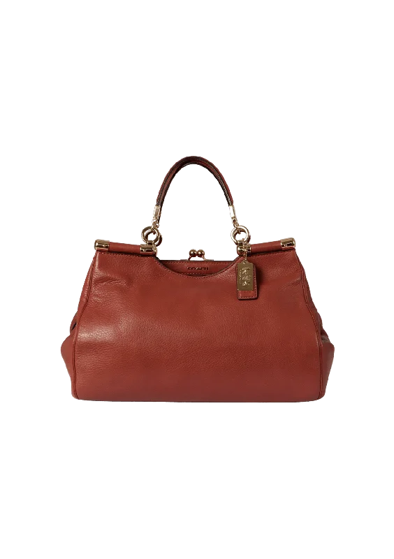 LEATHER SATCHEL BAG