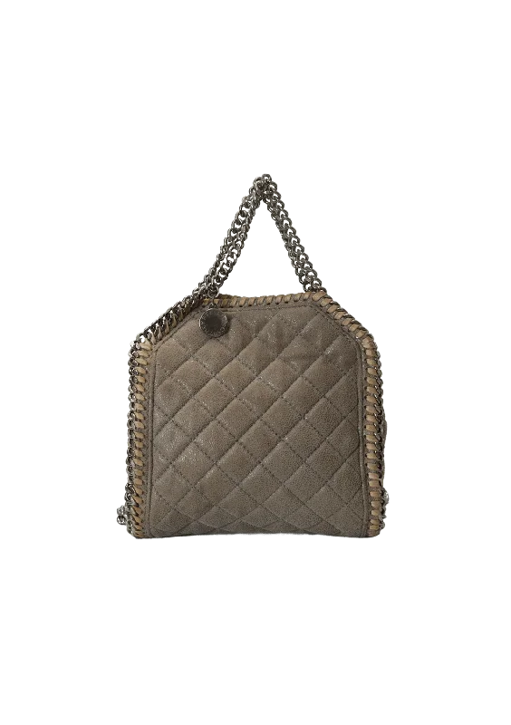 FALABELLA TINY QUILTED TOTE BAG